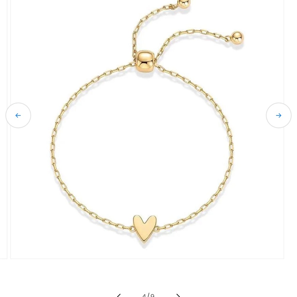 Chic Gold Heart Bracelet
